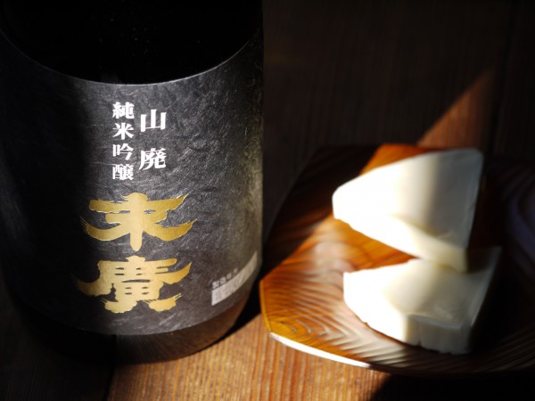 日本酒とチーズの相性！　＠末廣　山廃　純米吟醸