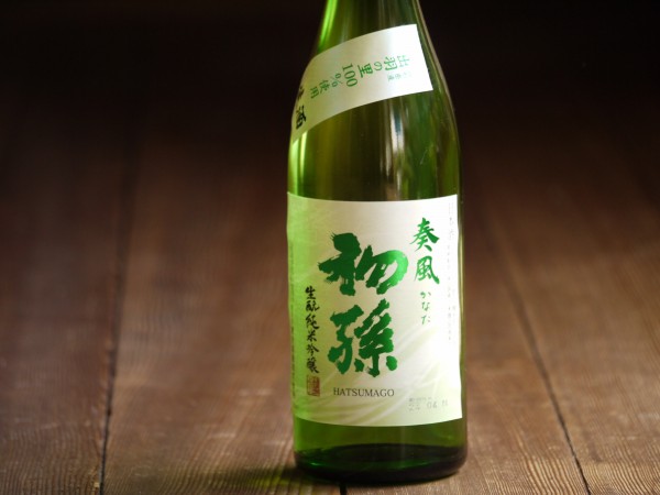 爽やかな白ワインのような日本酒　＠初孫　奏風（かなた）　生酛純米吟醸生　入荷しました！
