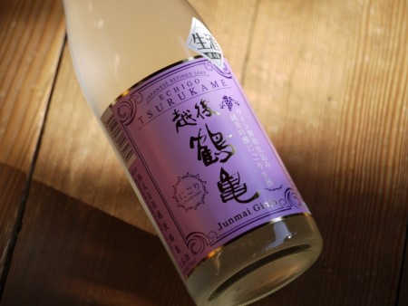 越後鶴亀　ワイン酵母仕込み　純米吟醸　にごり生酒　720ml