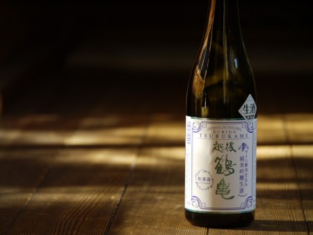 越後鶴亀　ワイン酵母仕込み　純米吟醸　無濾過生酒　720ml